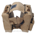 Lona Dog Pack Hound Tactical Dog Viagens Camping Caminhadas Mochila Saddle Bag Dog pack